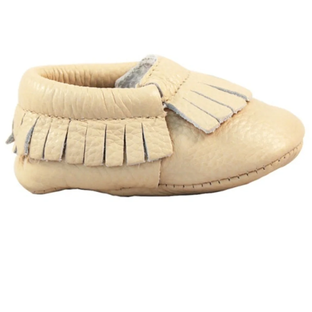 Soft Leather Baby Moccasins